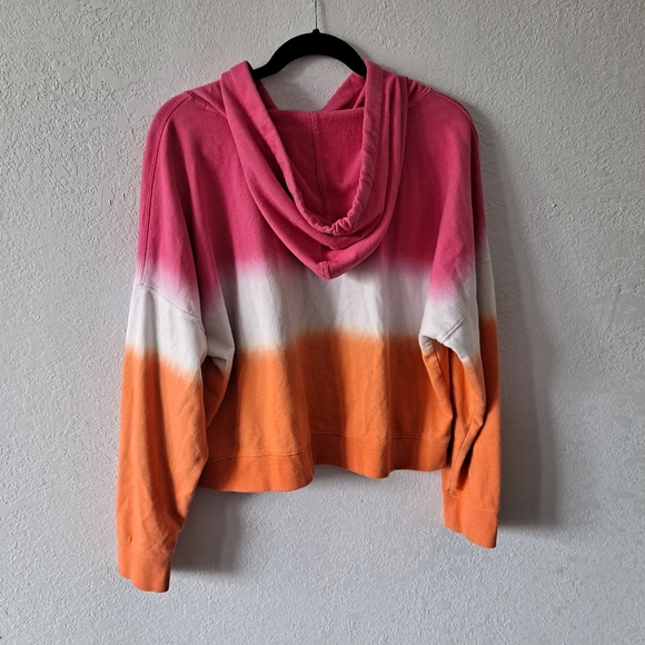 Calvin Klein Orange and Pink Ombre Sweatshirt - Picture 5 of 5